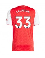 Arsenal Riccardo Calafiori #33 Domácí Dres 2025-26 Krátký Rukáv